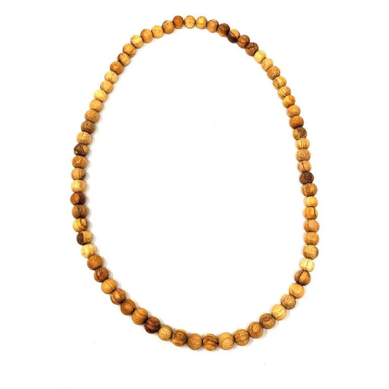 adjustable length necklaces for women -8-9 mm Palo Santo Necklace (70 Beads)