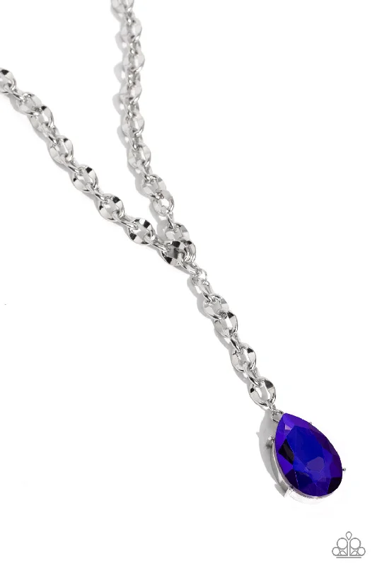 adjustable length necklaces for women -Benevolent Bling - Purple