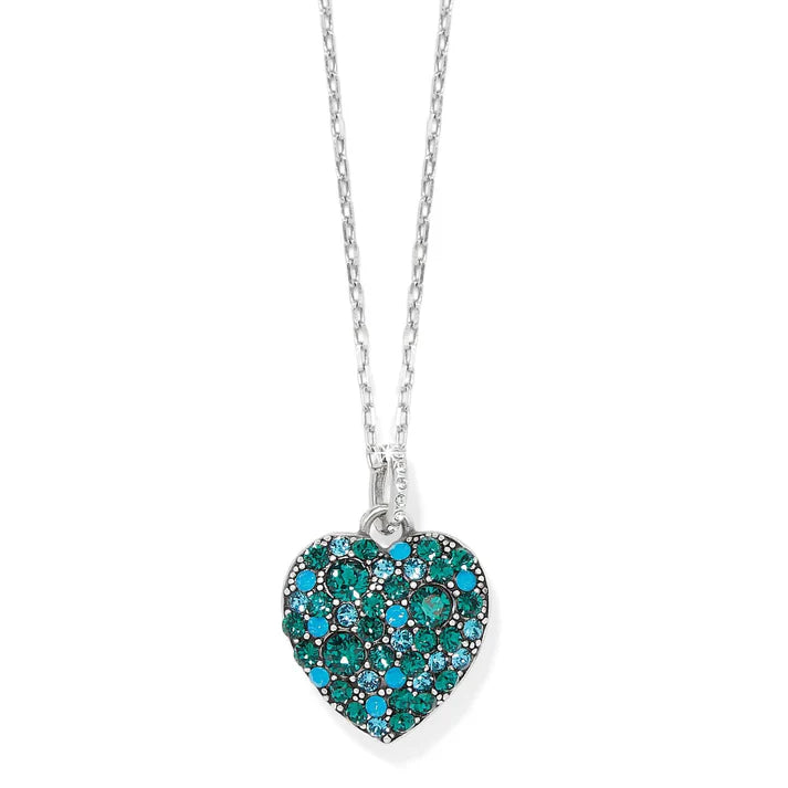 bold statement necklaces -Sweet Love Necklace | Emerald