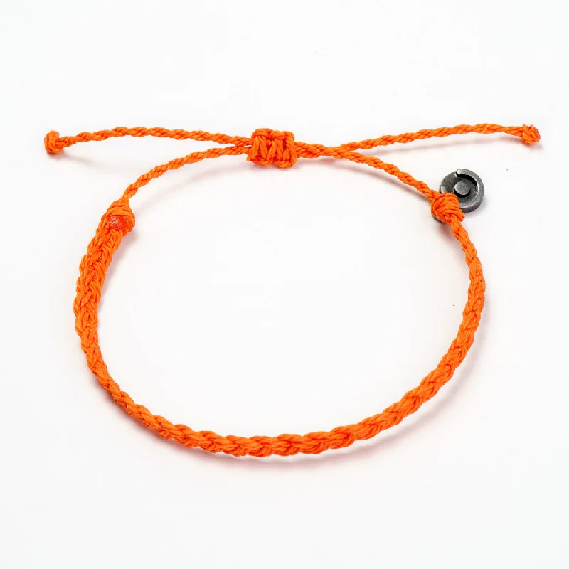 trendy bangle bracelets -Flow Orange Bracelet