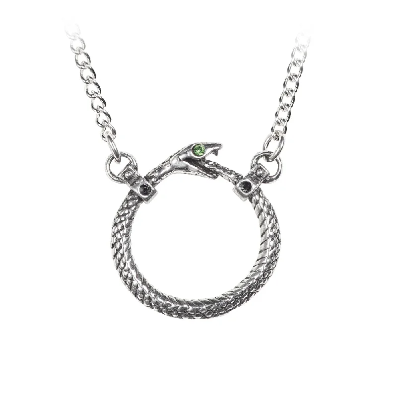 simple silver necklaces for women -Sophia Serpent Necklace