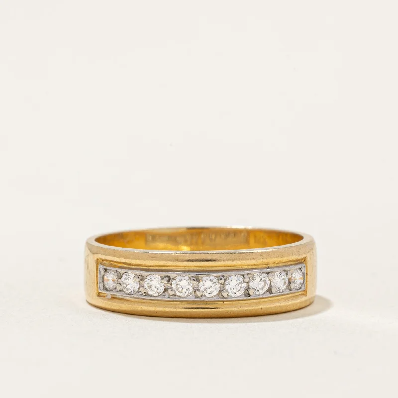 luxury statement rings -Cavelti' Diamond Band | 0.09ctw | SZ 4.75 |