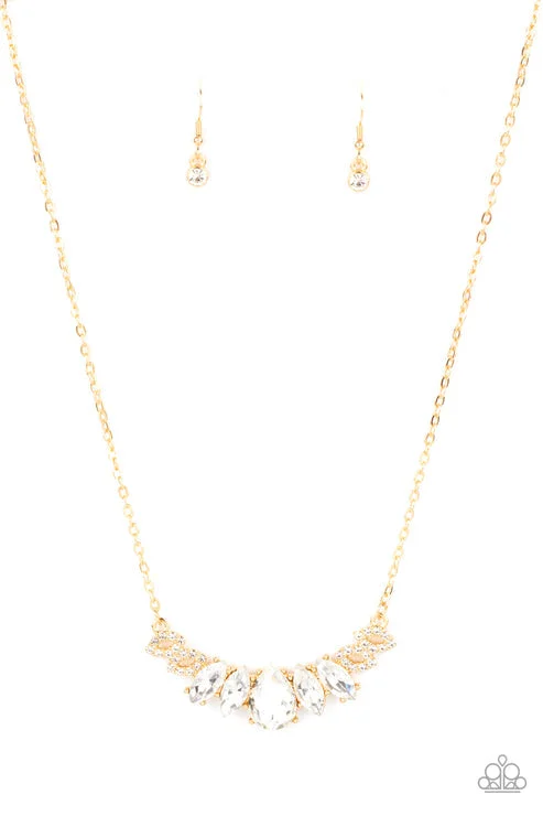 minimalist chain necklaces -Bride-To-BEAM Gold Necklace