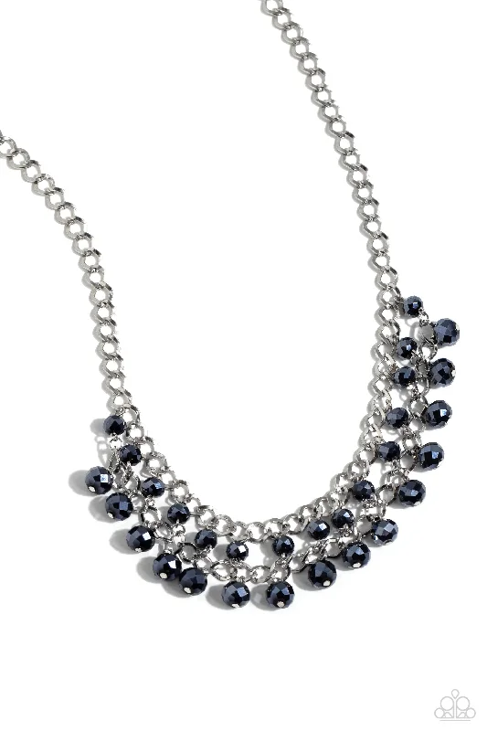 layered necklaces for women -Urban Palace - Blue