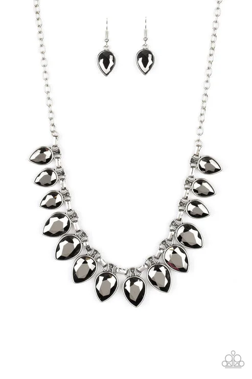 affordable necklaces for women -FEARLESS Is More Silver Necklace