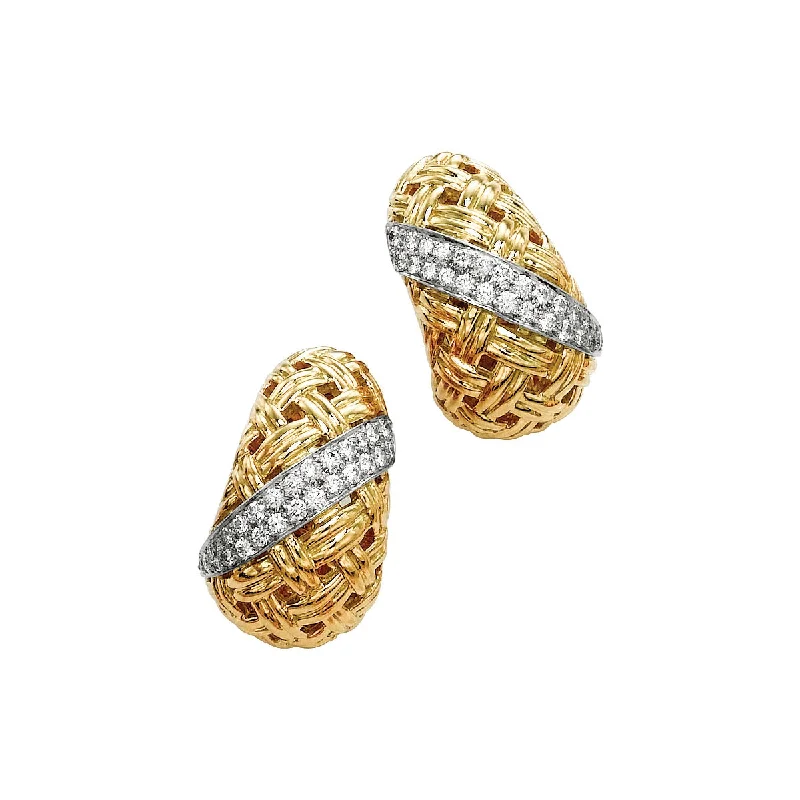 chic drop earrings -Vannerie Diamond Accent Earrings