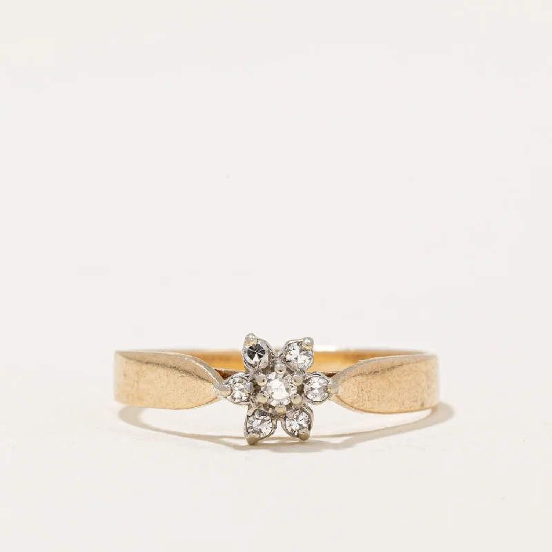 luxury statement rings -Diamond Ring | 0.09ctw | SZ 6 |