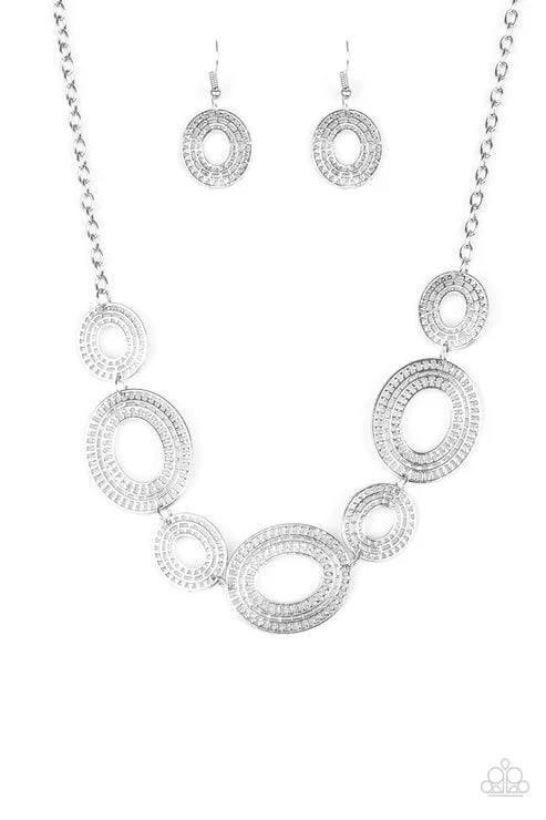 chic layerable necklaces -Basically Baltic Silver Necklace