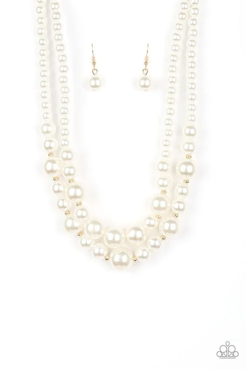 timeless pearl necklaces for women -The More The Modest Gold Necklace