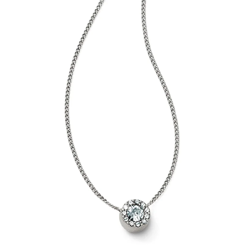 crystal necklaces for women -Illumina Solitaire Necklace