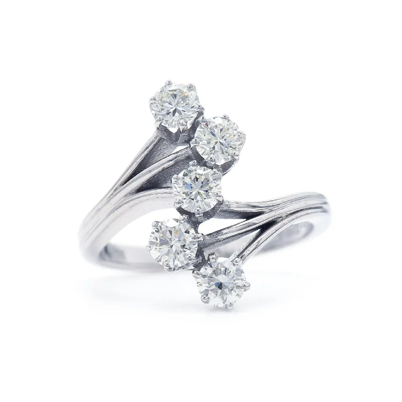 luxury platinum rings -Elizabeth Ring - 1.00 Ct. T.W.