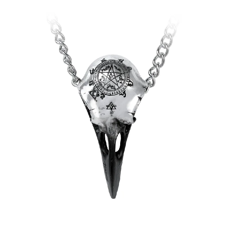 anniversary necklaces for women -Volvan Ravenskull Necklace