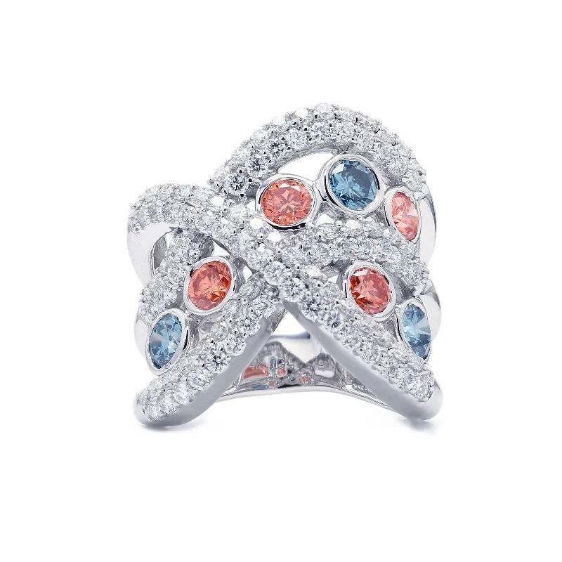 stylish rings for women -Vienna Ring - 3 3/4 Ct. T.W.