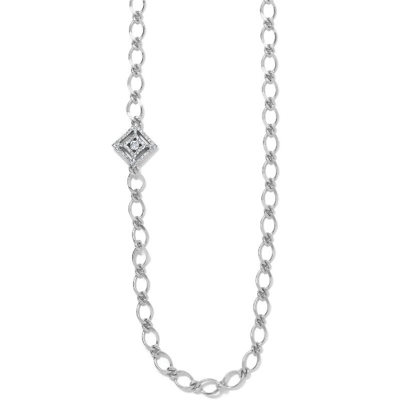 chic crystal pendants for necklaces -Illumina Diamond Collar Necklace