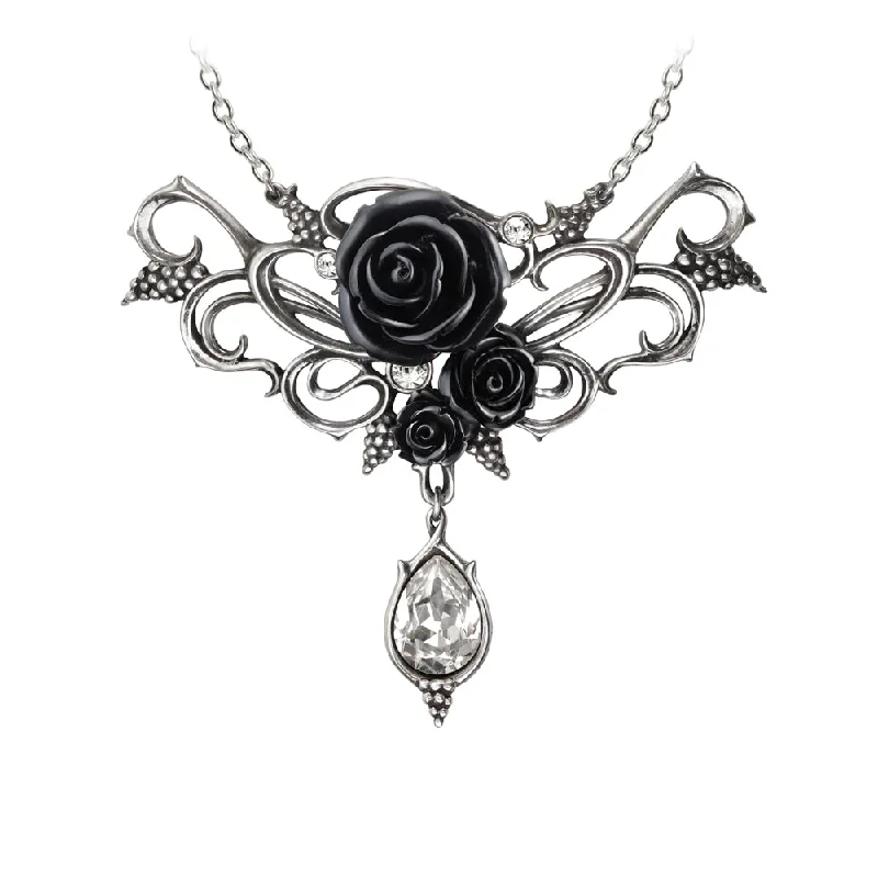 pearl necklaces for women -Bacchanal Rose Necklace