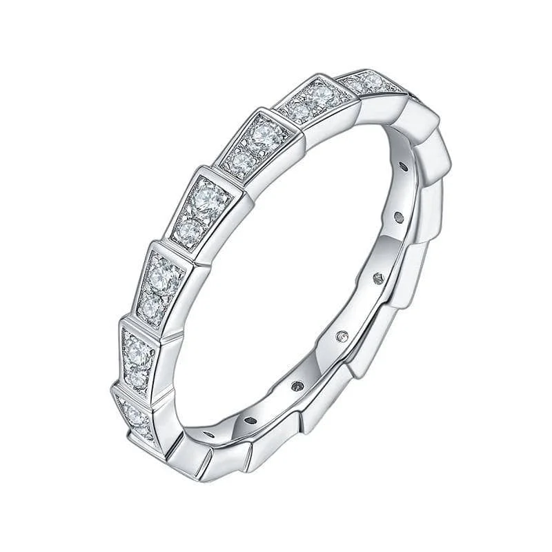 timeless engagement rings -Round Cut Diamond Wedding Ring