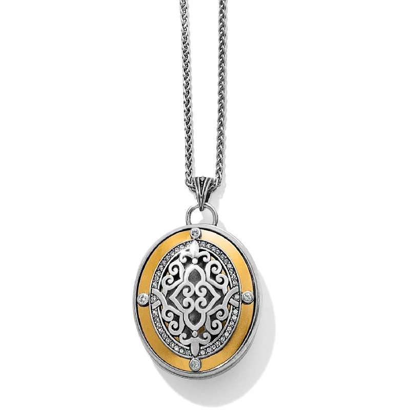 custom engraving necklaces -Intrigue Convertible Locket Necklace