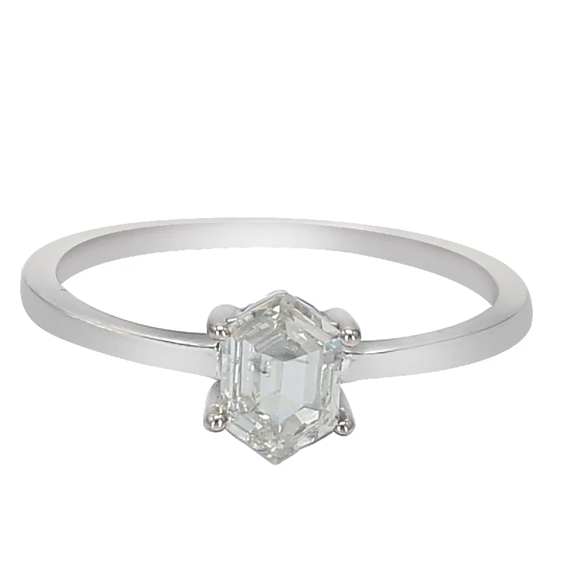 statement wedding rings -Eleanor Ring - Solitaire 0.38Ct