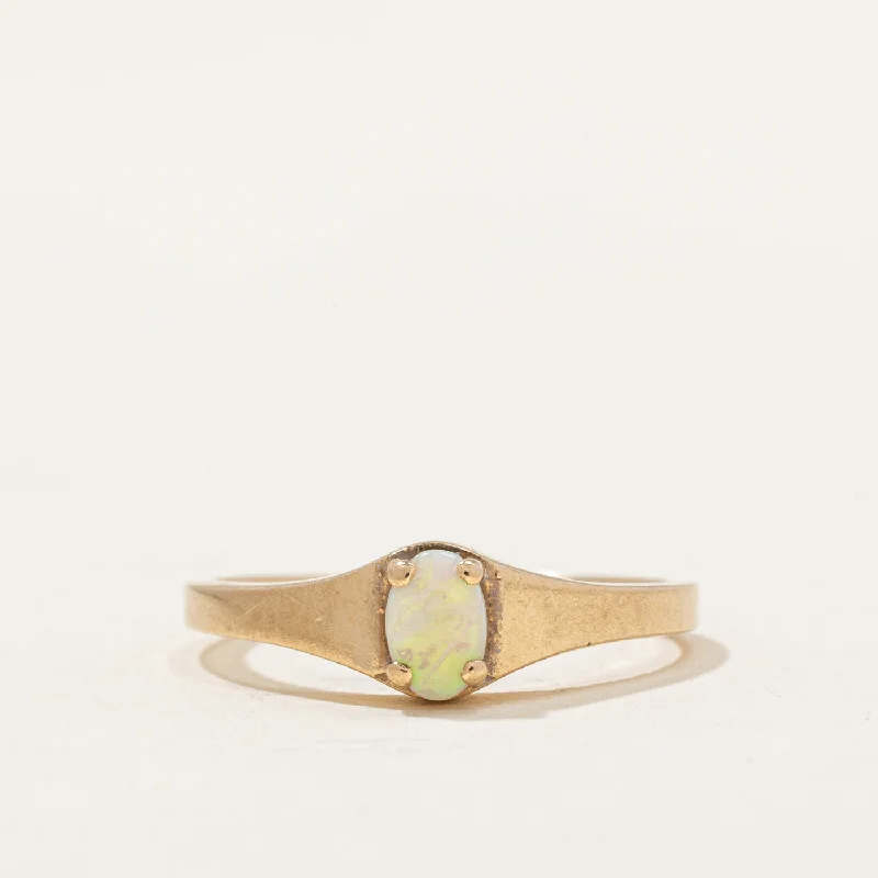 fashion rings for women -Opal Ring | 0.13ct | SZ 6 |