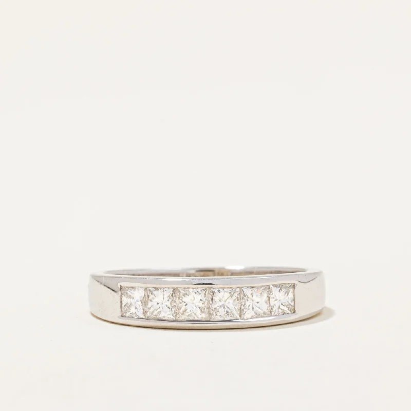 fashionable rings sets -Princess Cut Diamond Ring | 0.68ctw | SZ 6.5 |