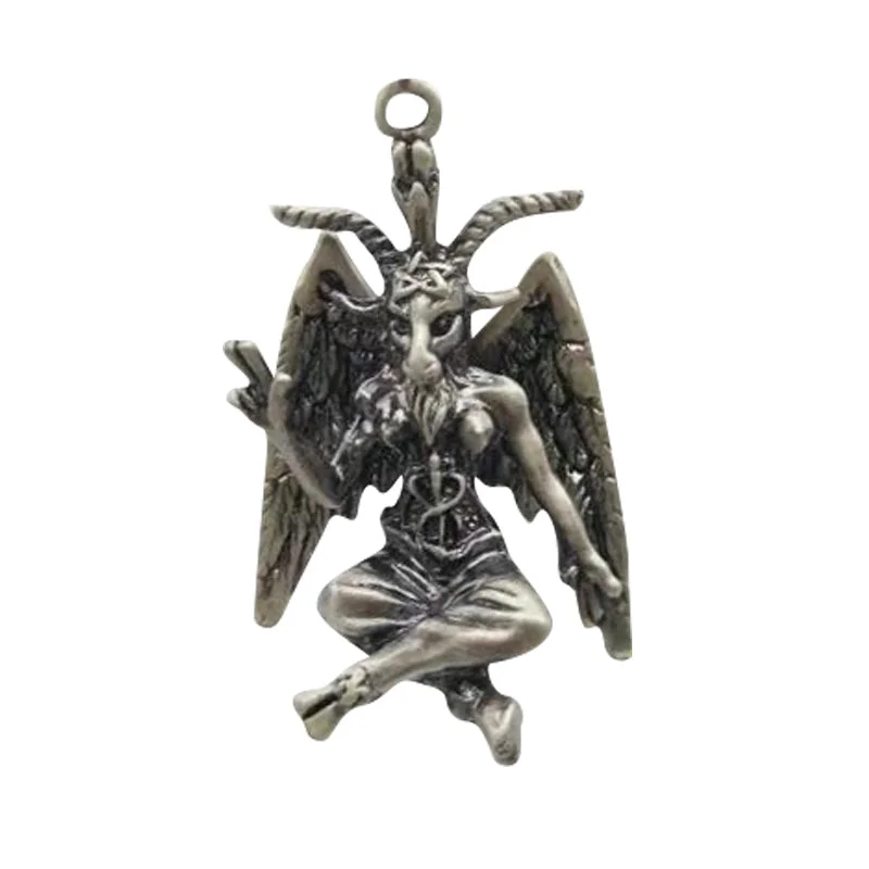 beautiful chain necklaces for women -Baphomet Necklace