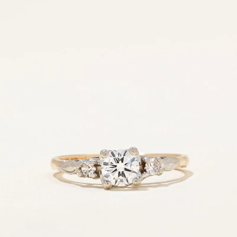 stylish rings for women -Diamond Engagement Ring | 0.46ctw | SZ 5.25 |