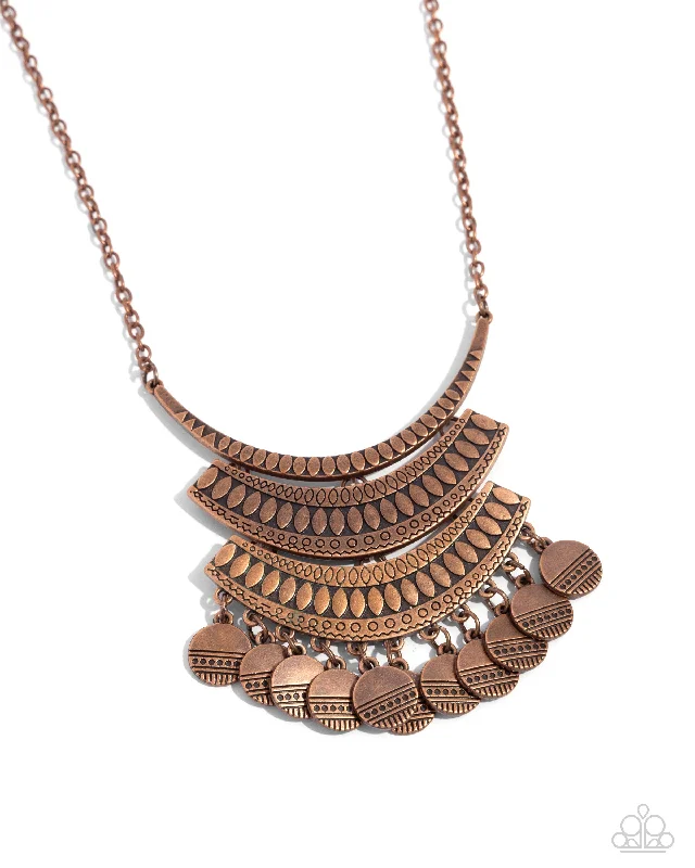 classic gold necklaces for women -Under the EMPRESS-ion - Copper