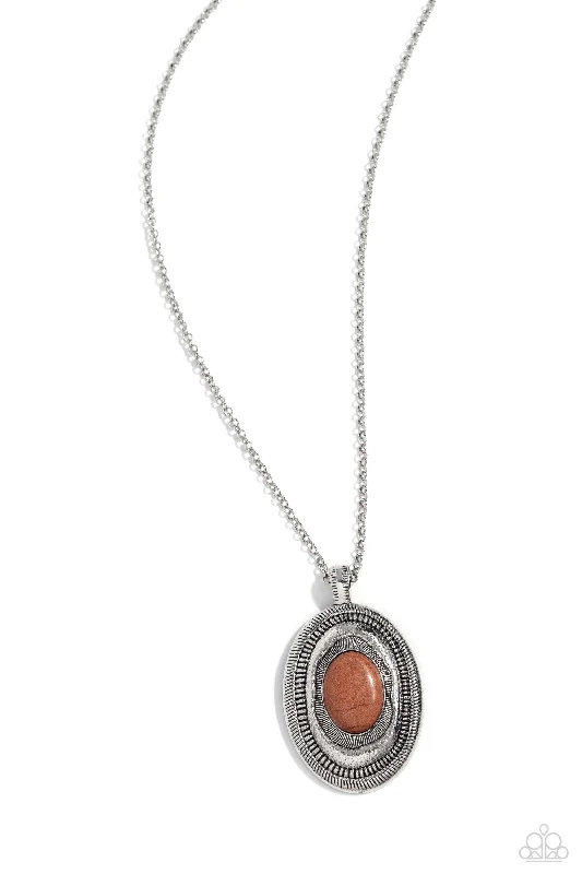 luxury sapphire necklaces -Sierra Sage - Brown