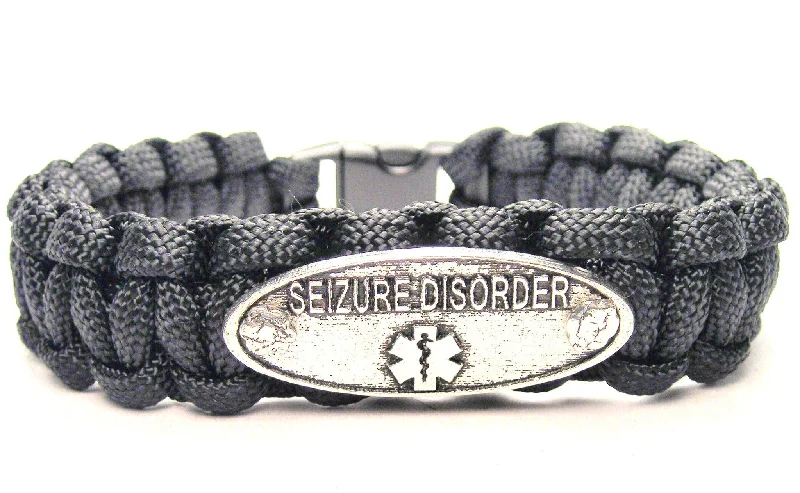 women’s bangles with gemstones -Seizure Disorder 550 Military Spec Paracord Bracelet