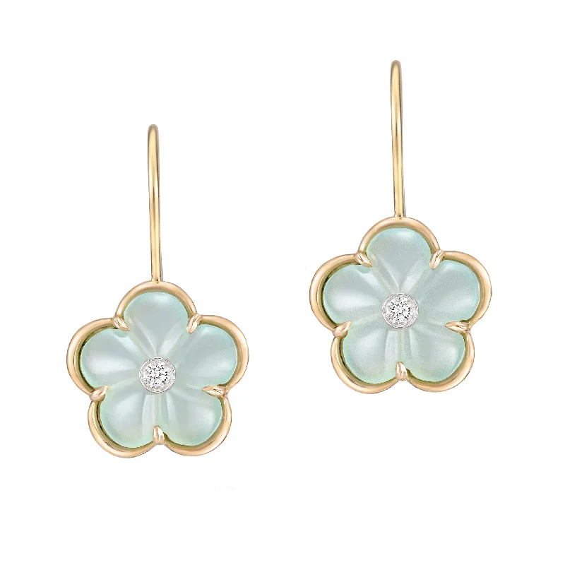 affordable silver earrings -Seafoam Fiore Earrings