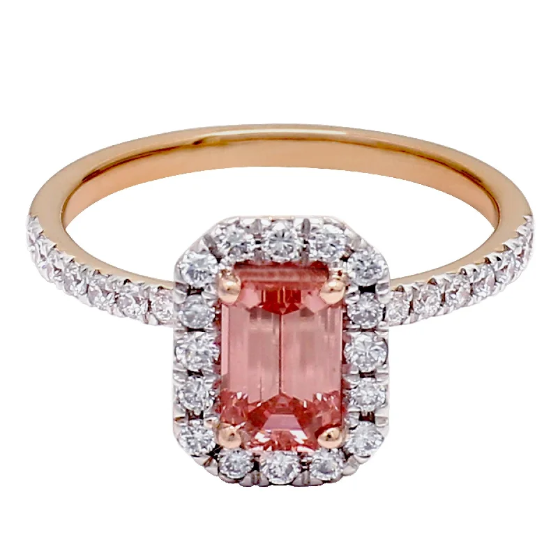 rings with gemstones -Suzanne Ring - 1.70 Ct. T.W. Pink