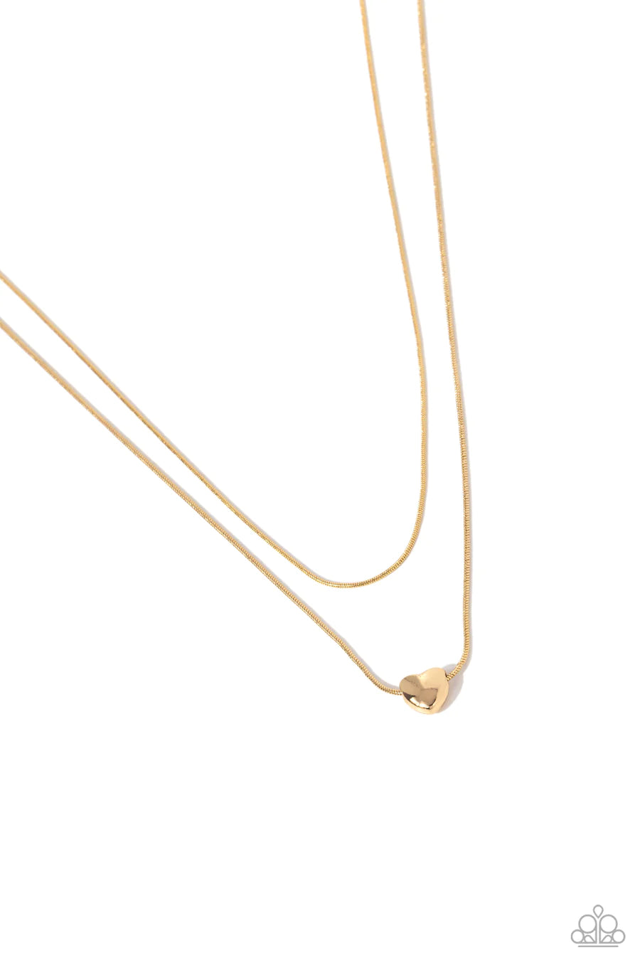 classic heart necklaces for women -Sweetheart Series - Gold