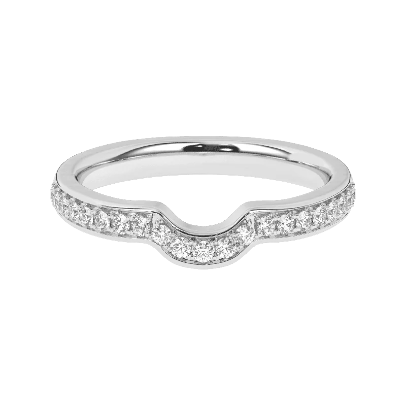 elegant vintage rings -Celeste Wedding Band