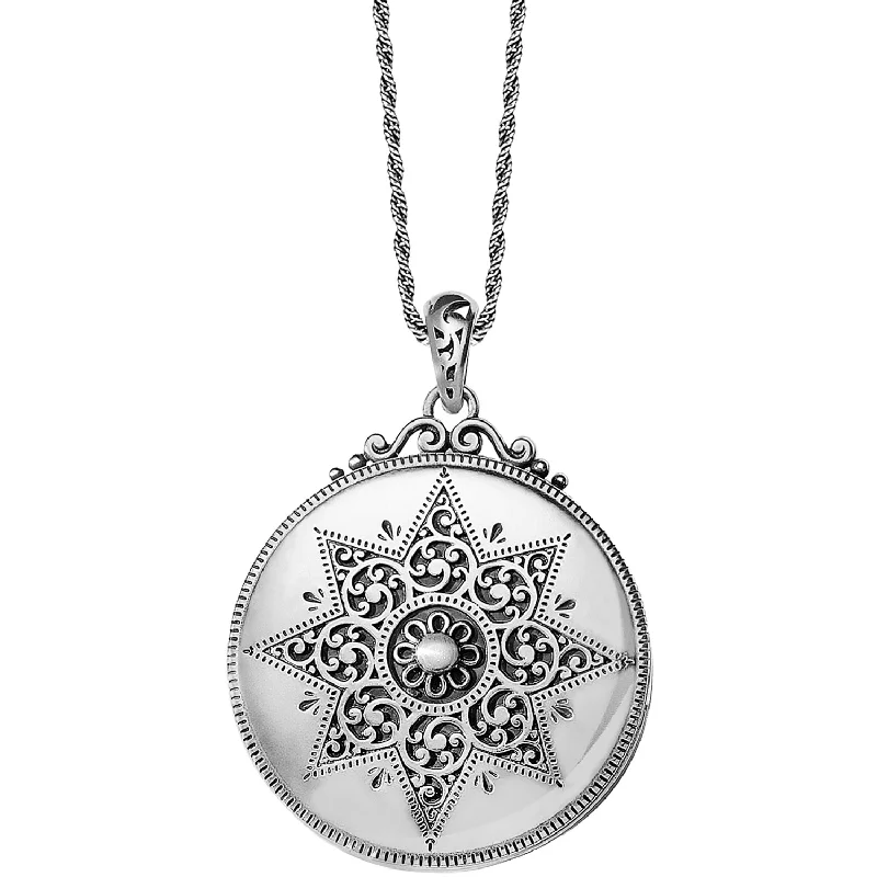 trendy choker necklaces -Etoile Locket Necklace