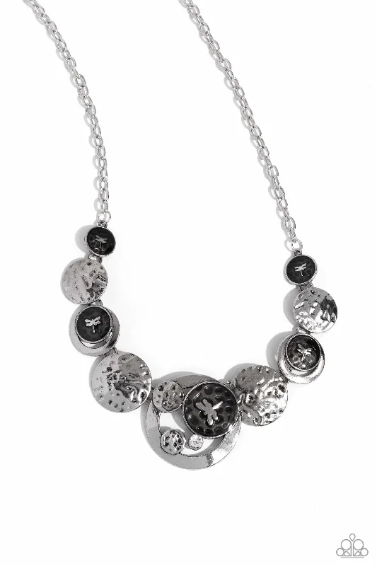 matching necklace sets for women -Dragonfly Design - Black