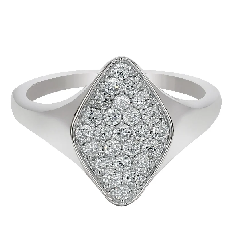 anniversary rings for women -Larisa Diamond Ring - 1/2Ctw