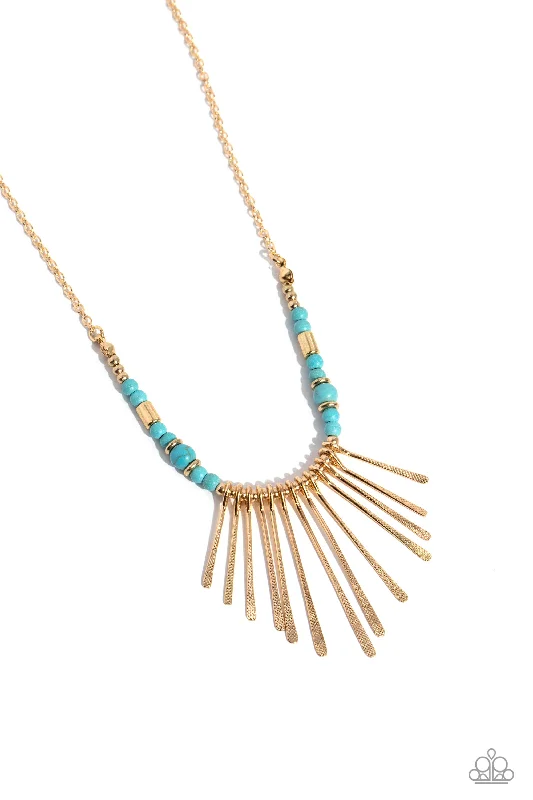 stylish necklaces for women -CLAWS of Nature - Gold