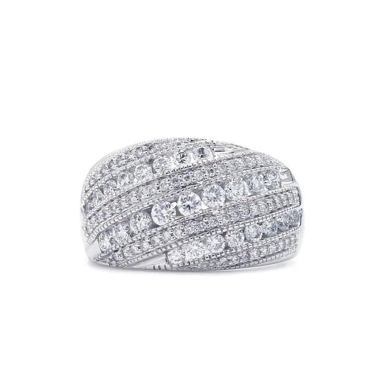 statement wedding rings -Brooklyn Ring - 1.00 Ct. T.W.