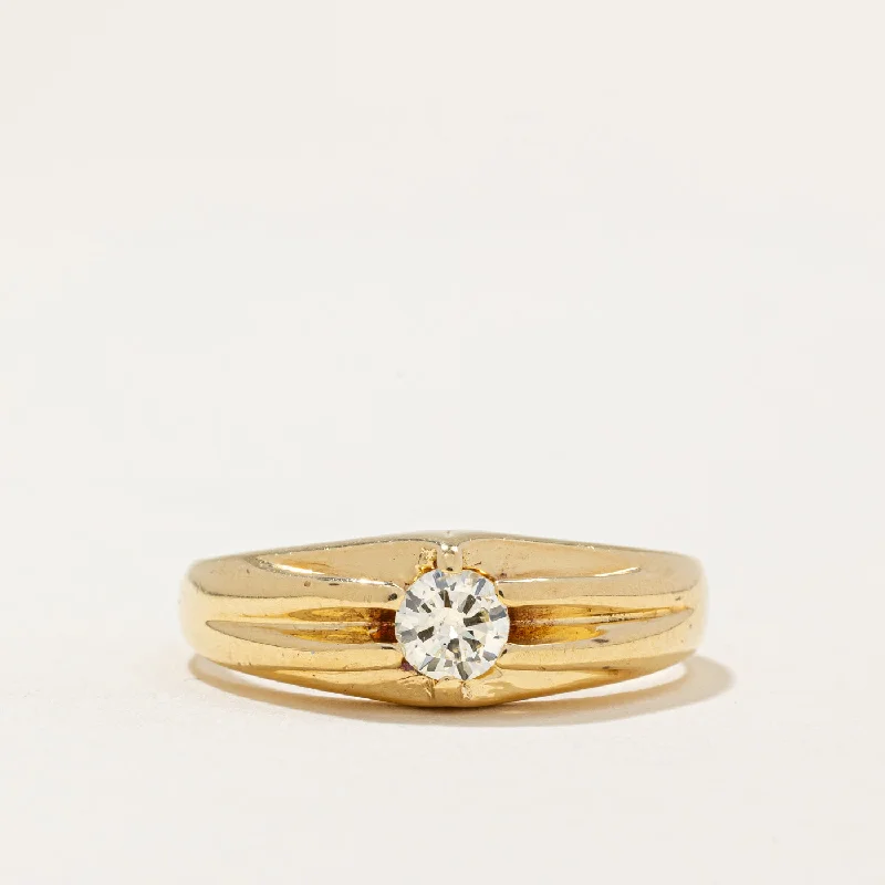 engagement rings for women -1977 London Diamond Ring | 0.29ct | SZ 8.75 |