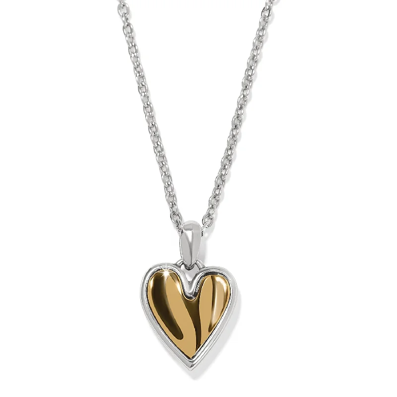 romantic couple’s necklaces -Cascade Heart Petite Necklace