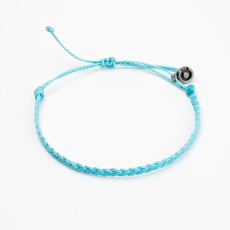 elegant crystal bracelets for women -Sky Blue Flow Bracelet