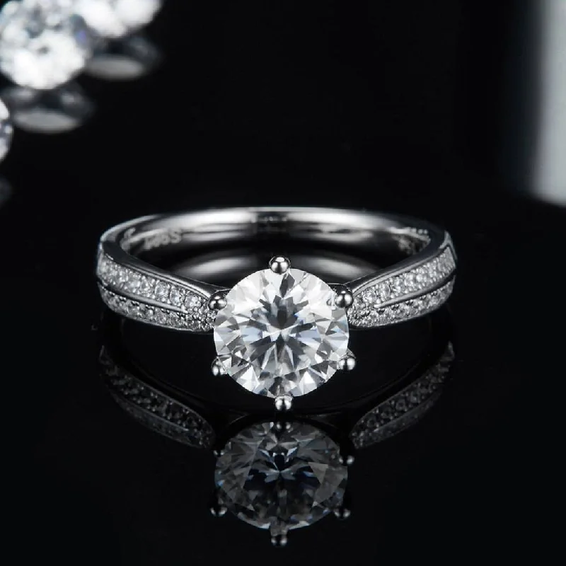 bold engagement rings -3.0ct Diamond Promise Ring