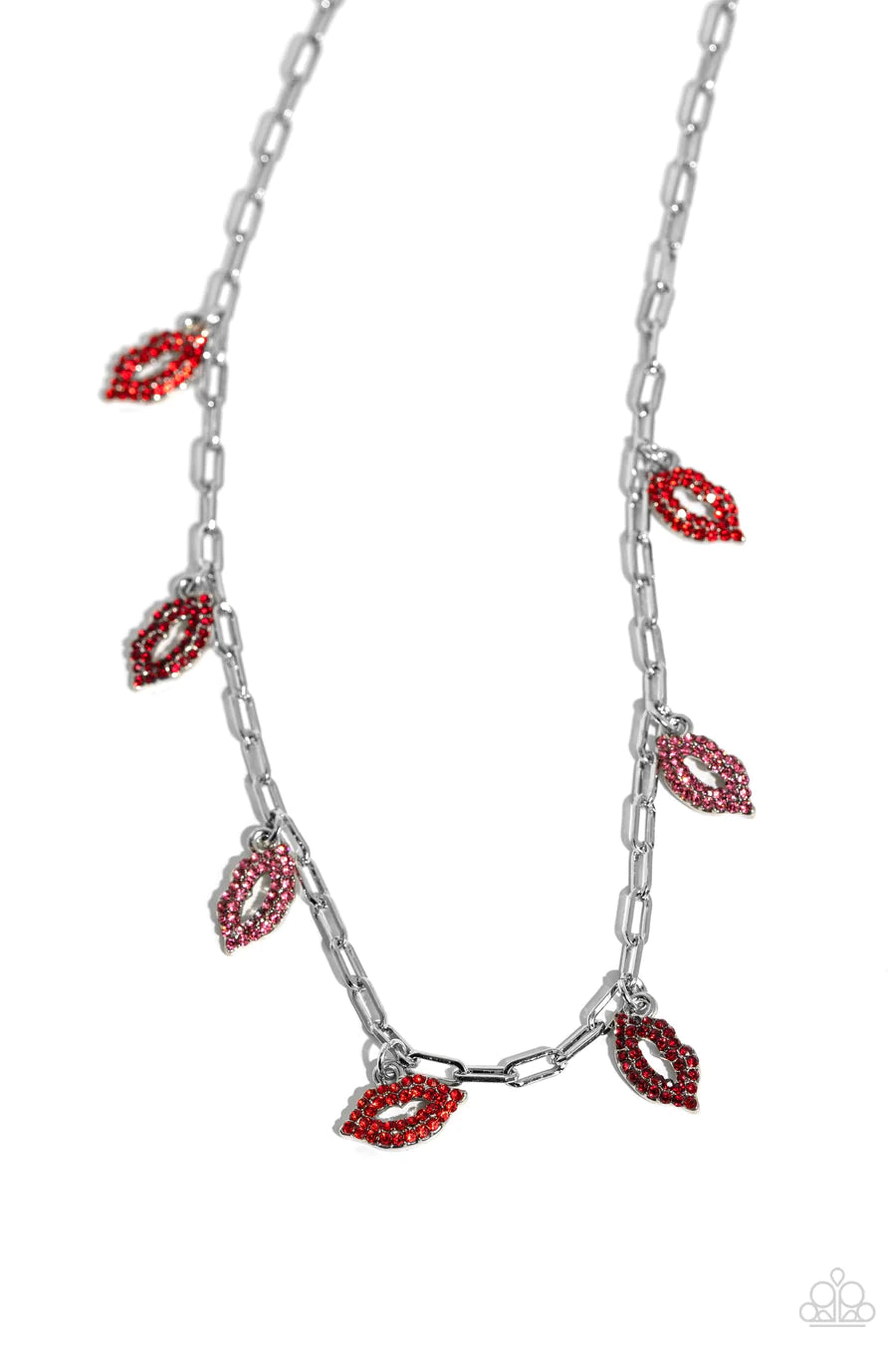 affordable necklaces for women -KISS the Mark - Red