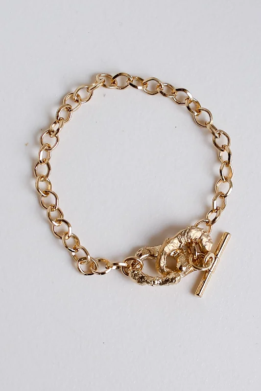 women’s statement bangles -FINAL SALE - Ari Gold Chainlink Bracelet