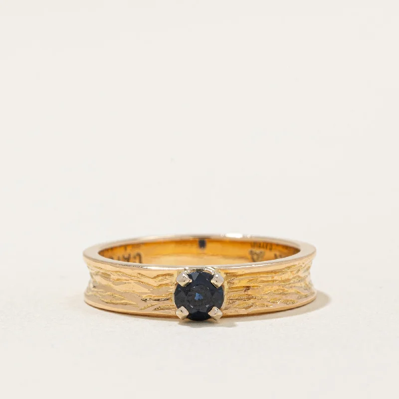 antique rings for women -Cavelti' Sapphire Ring | 0.25ct | SZ 5.75 |