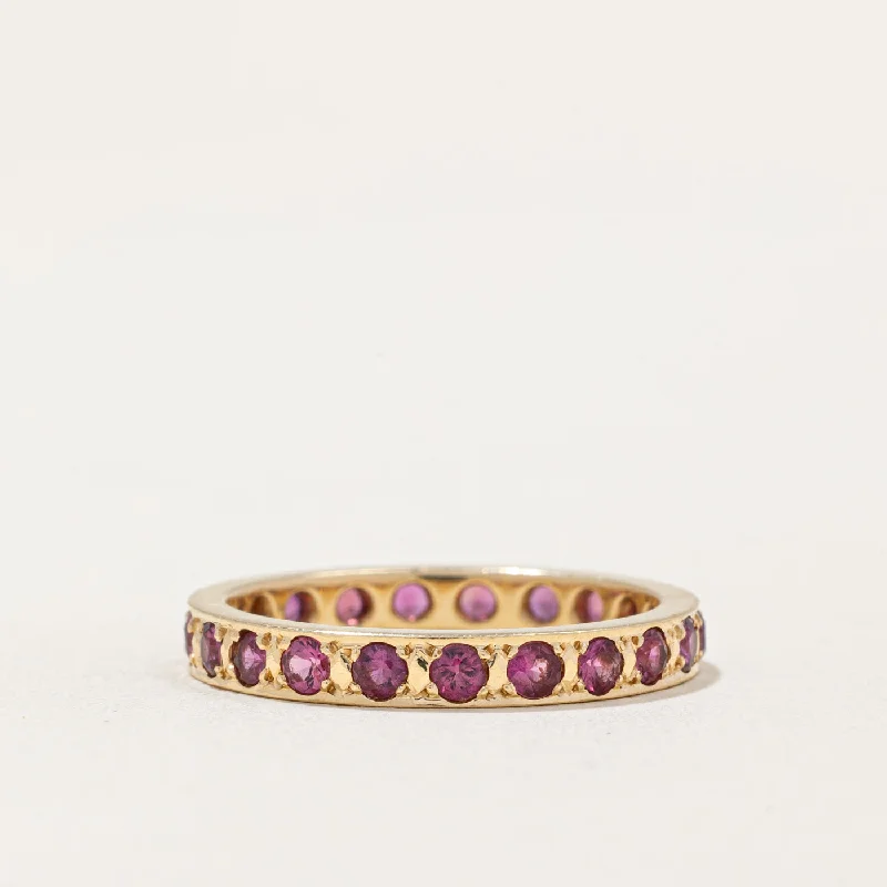 bridal rings sets -Ruby Eternity Ring | 1.00ctw | SZ 6.5 |