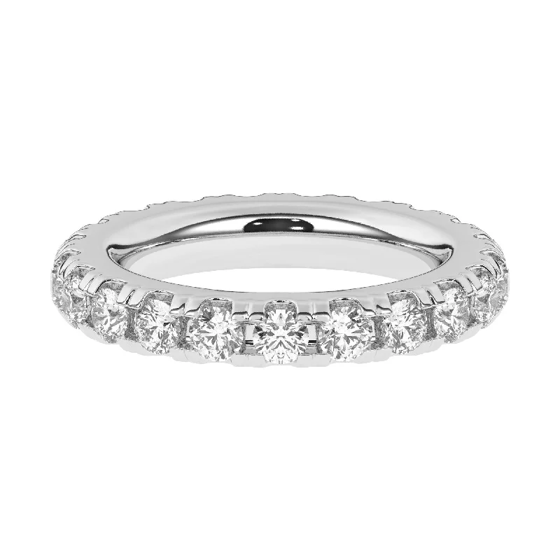 engraved rings for women -Marissa Eternity Ring 2.0Ctw.