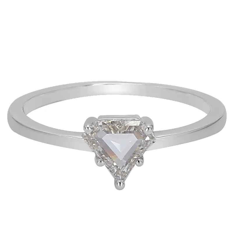 luxury engagement rings for women -Eleanor Ring - Solitaire 0.59Ct