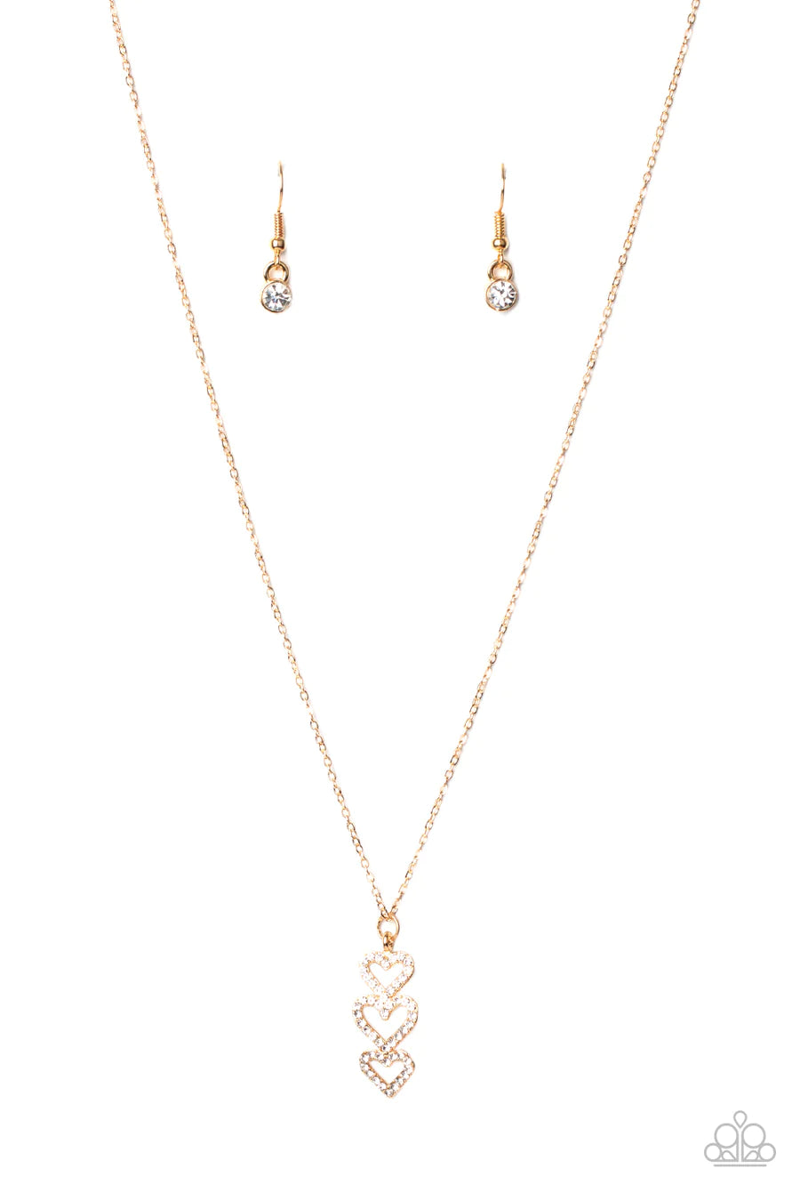 luxury necklaces for women -With All Your HEARTS - Gold