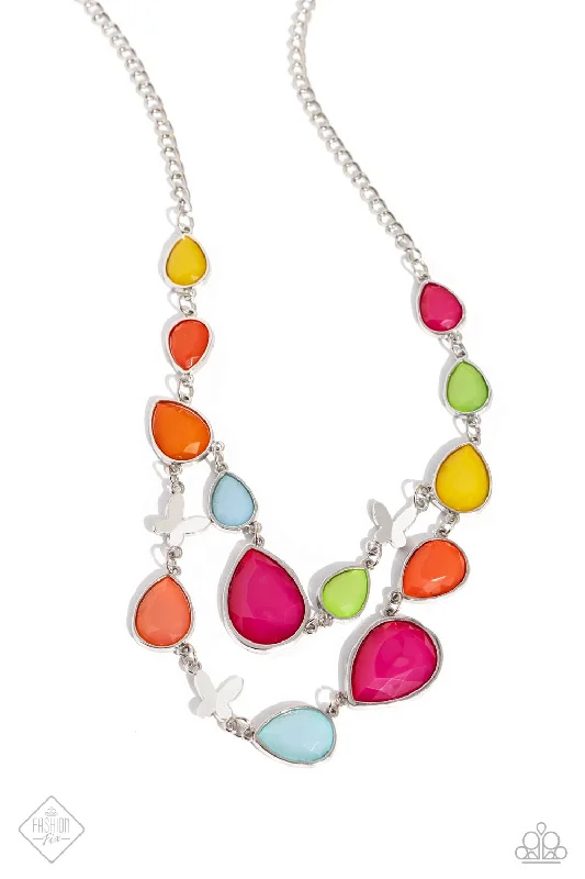 chic bar necklaces for women -BRIGHT Club - Multi